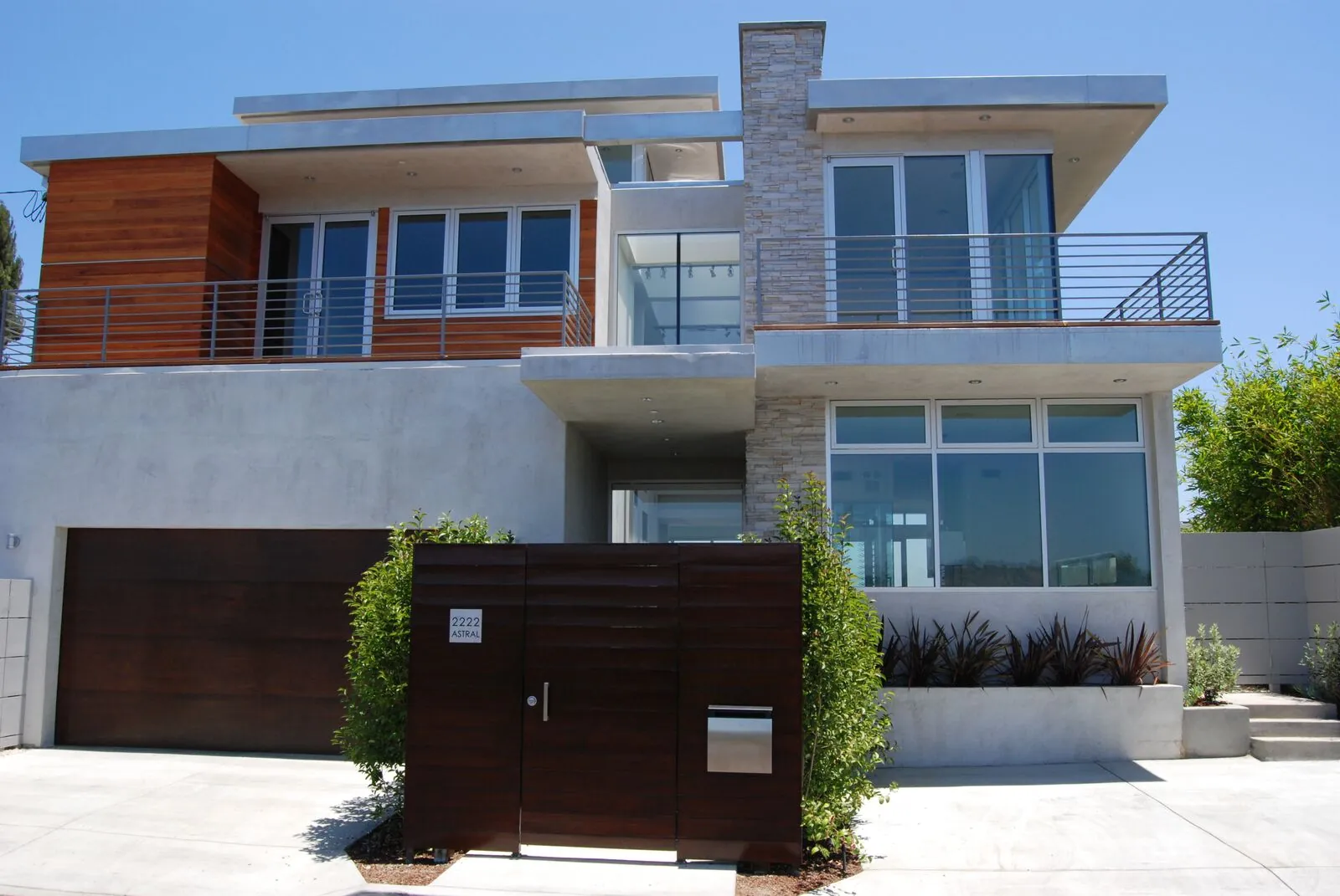 Astral Residence in Hollywood Hills, a new home built by Westec Construction