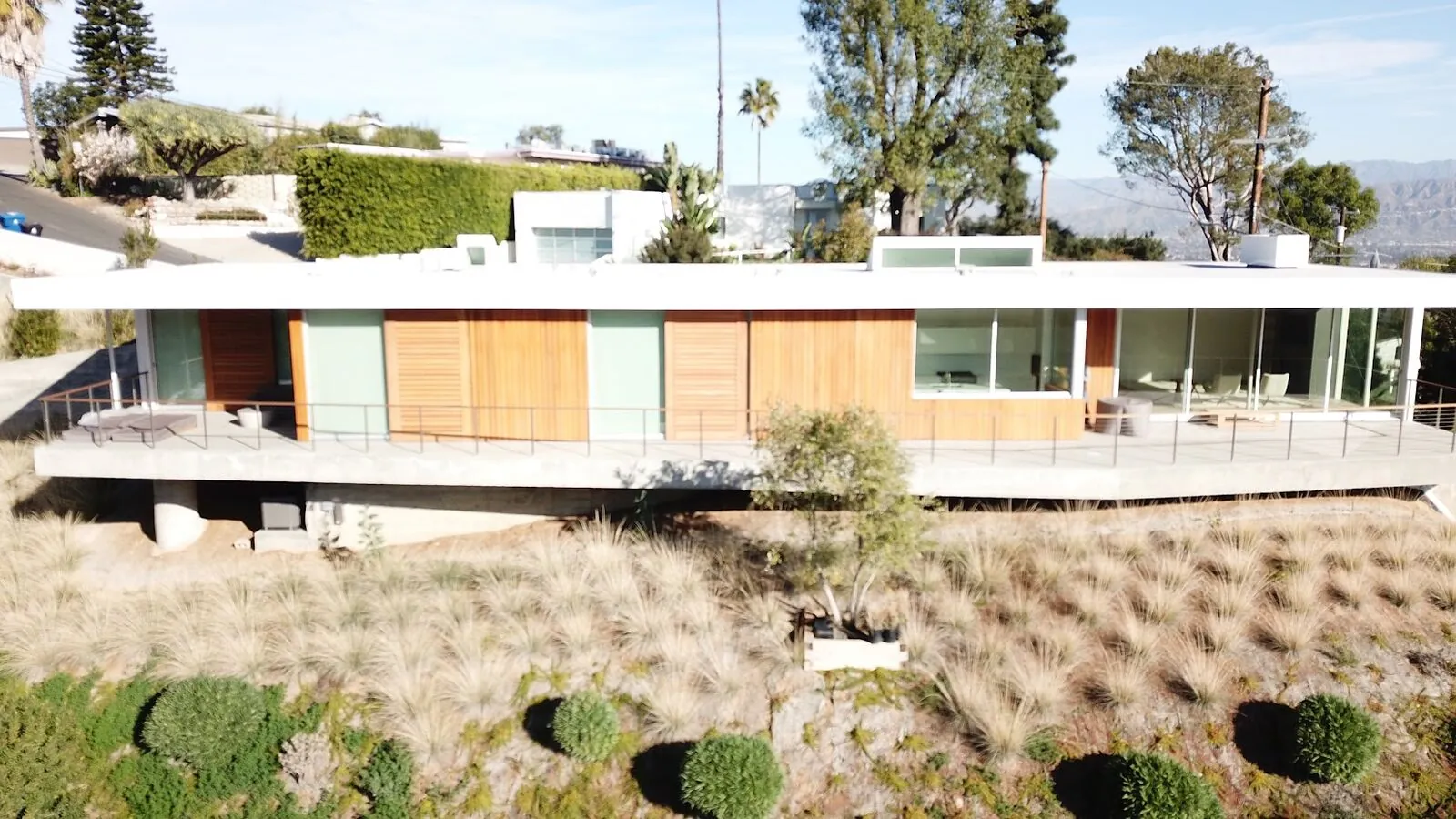 Bonnie Hill Residence in Hollywood Hills, a new home built by Westec Construction