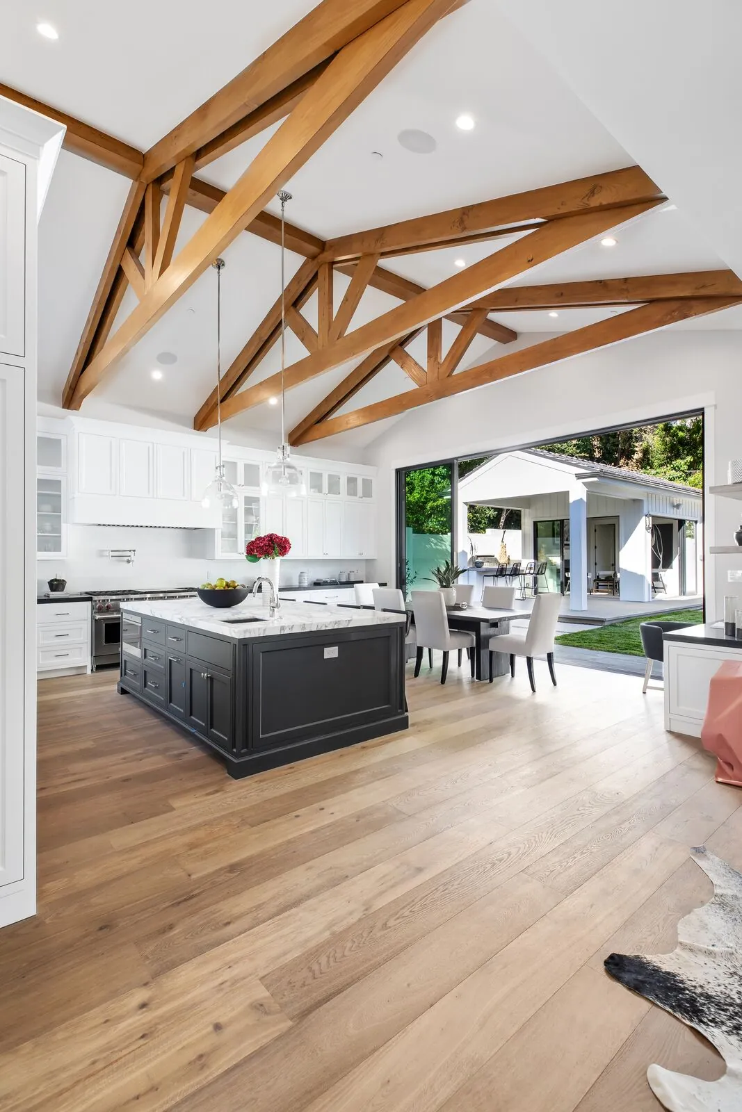 Kitchen in a custom home built by Westec Construction
